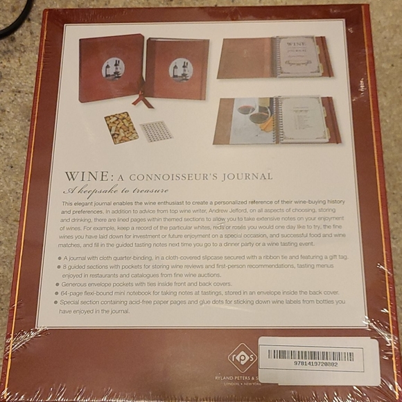 Wine Connoisseur Keepsake Journal - Picture 4 of 7